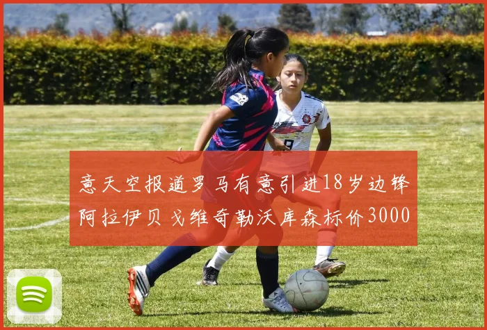 意天空报道罗马有意引进18岁边锋阿拉伊贝戈维奇勒沃库森标价3000万欧元